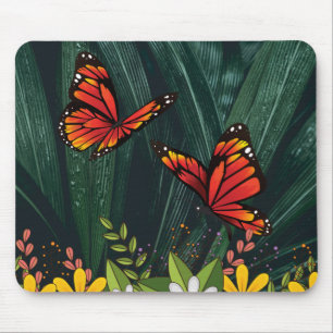 Monarch Butterfly Feb 6_21 Mouse Mat