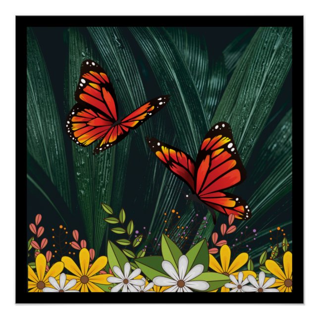 Monarch Butterfly Feb 6_21 Poster (Front)