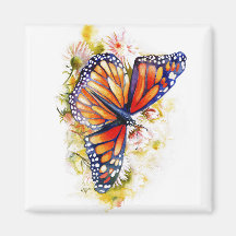 Monarch Butterfly Floral
