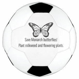 Monarch butterfly football