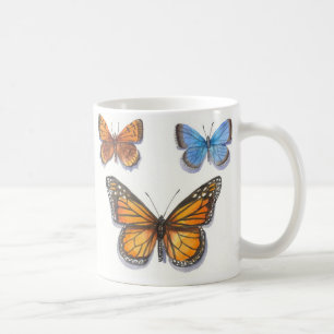 Monarch Butterfly & Friends Coffee Mug