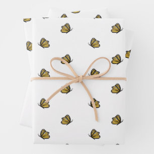 Monarch Butterfly Garden Club Gift Wrap