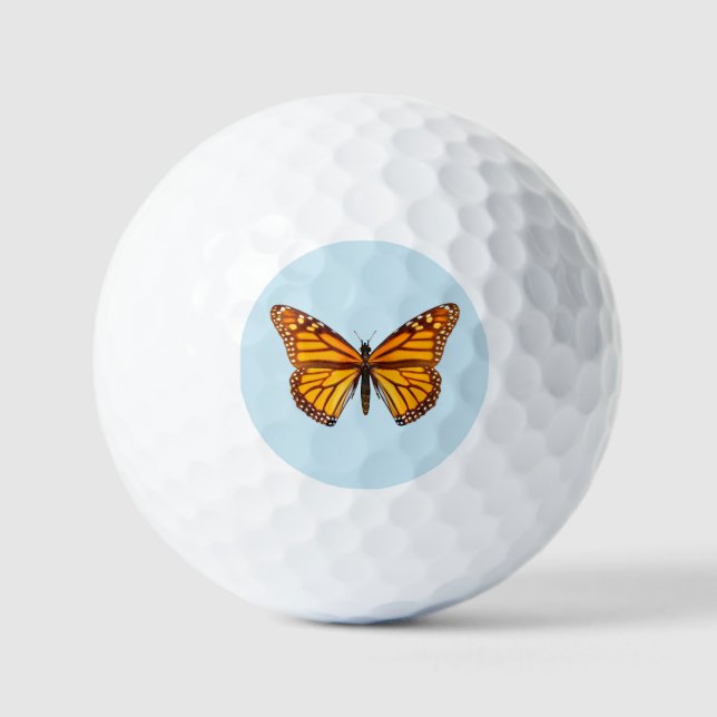 Monarch Butterfly Golf Balls (Front)