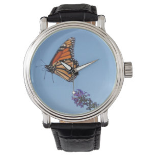Monarch Butterfly in Flight watch