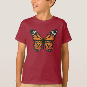 Monarch butterfly in polygon T-Shirt