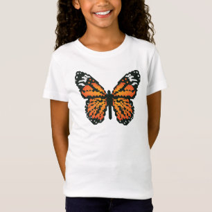 Monarch butterfly in polygon T-Shirt