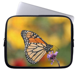 Monarch Butterfly In Search of Pollen Laptop Sleeve