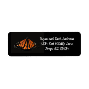 Monarch Butterfly  in the key of Orange