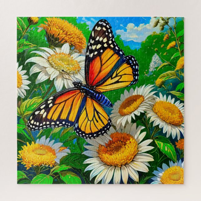 Monarch Butterfly Jigsaw Puzzle (Vertical)