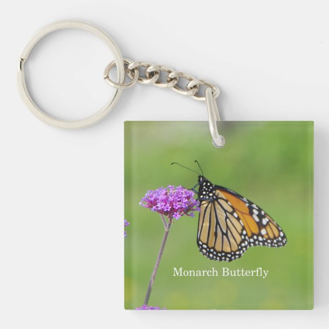 Monarch Butterfly key chain (Front)