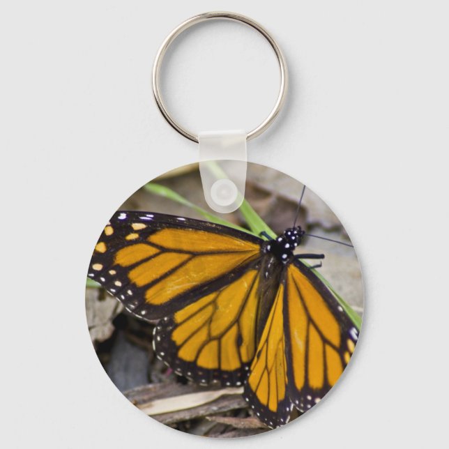 Monarch Butterfly Key Ring (Front)