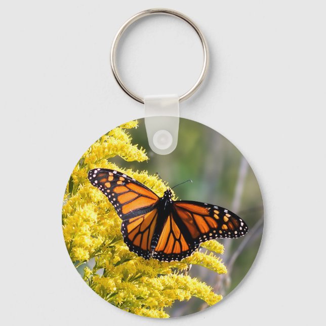 Monarch Butterfly Keychain (Front)