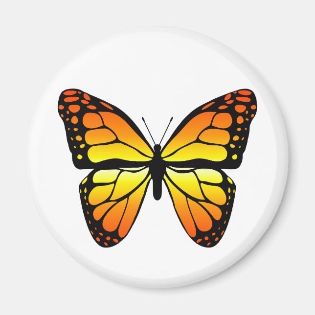 Monarch Butterfly Magnet (Front)