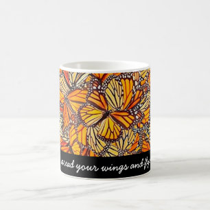 Monarch Butterfly Message Mug