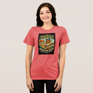 Monarch Butterfly Migration Tri-Blend Shirt