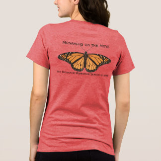 Monarch Butterfly Migration Tri-Blend Shirt