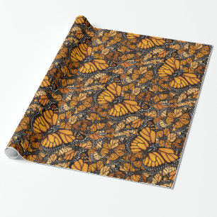 Monarch Butterfly Migration Wrapping Paper