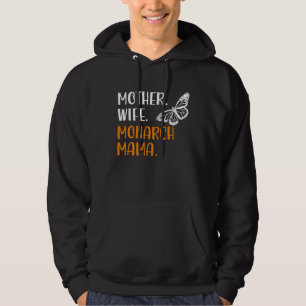 Monarch Butterfly Monarch Mama Insect Collector En Hoodie