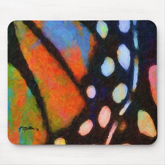 Monarch Butterfly Mouse Mat (Front)