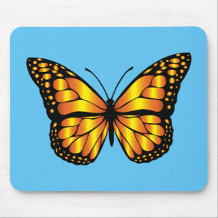 MONARCH BUTTERFLY MOUSE MAT