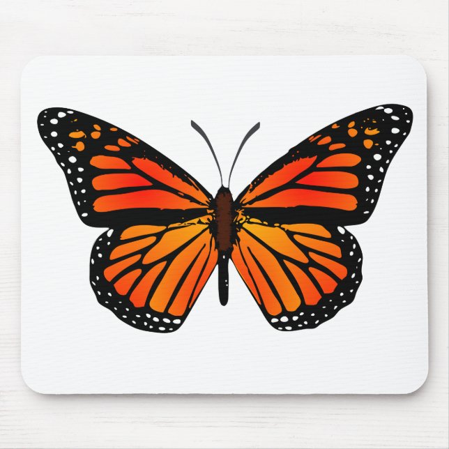 Monarch Butterfly Mouse Mat (Front)