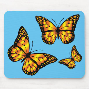MONARCH BUTTERFLY MOUSE MAT