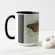 Monarch Butterfly Mug