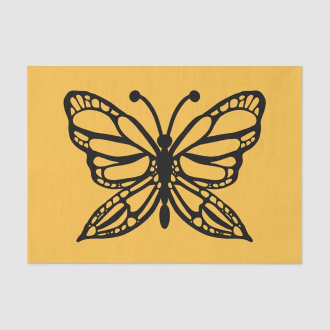 Monarch Butterfly Nature Butterflies               Tissue Paper (Front)