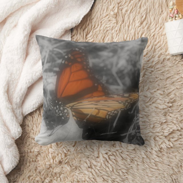 Monarch Butterfly Nature Cushion (Blanket)