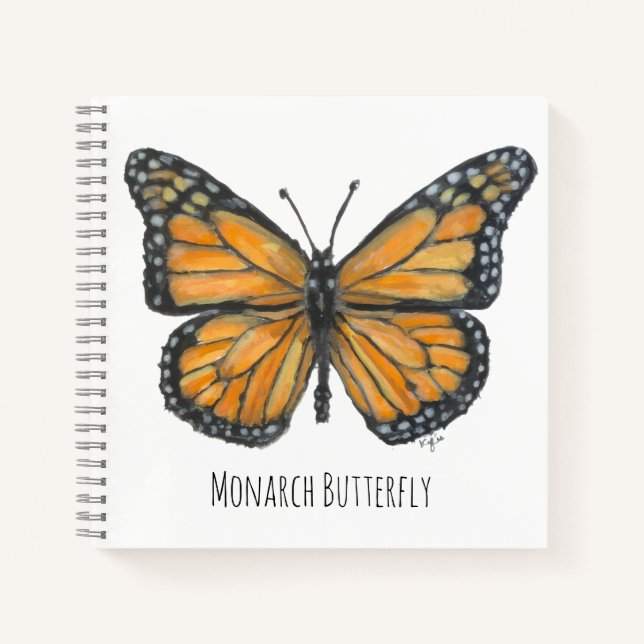 Monarch Butterfly  Notebook (Front)