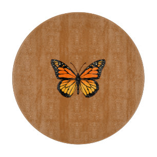 Monarch Butterfly on Sienna Cutting Board