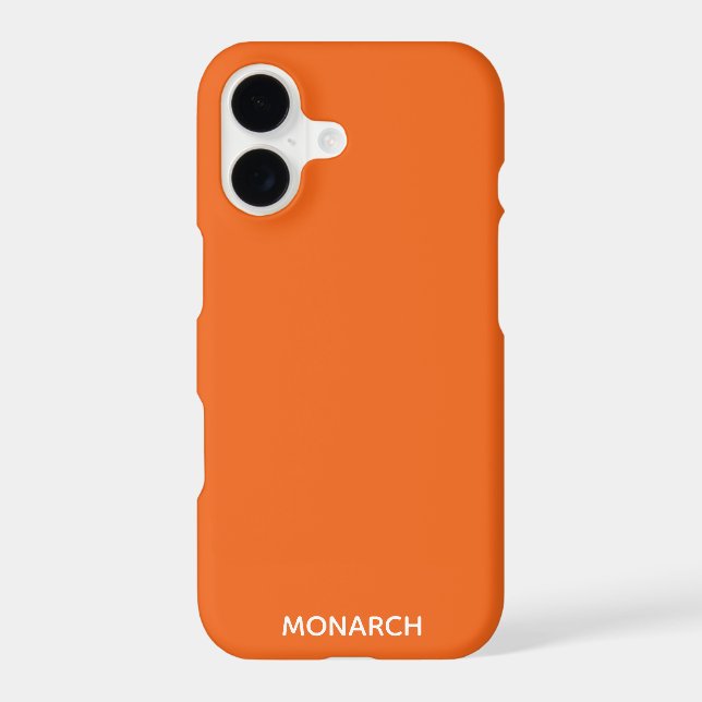 Monarch butterfly orange color name (Back)