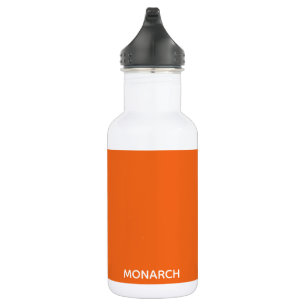 Monarch butterfly orange color name 532 ml water bottle