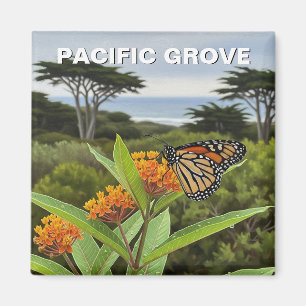 Monarch Butterfly Pacific Grove California Travel Magnet