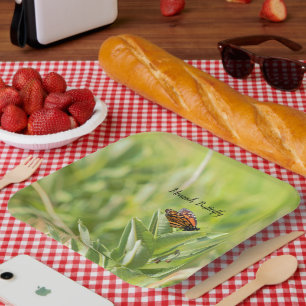 Monarch Butterfly Paper Plates