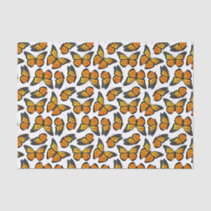 Monarch Butterfly Pattern Tissue Paper