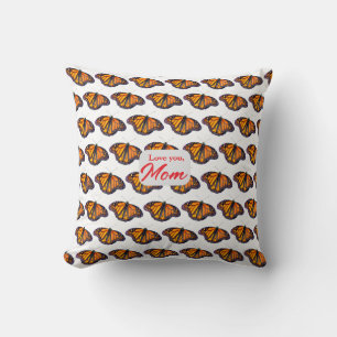 Monarch Butterfly Personalised for Mum Cushion