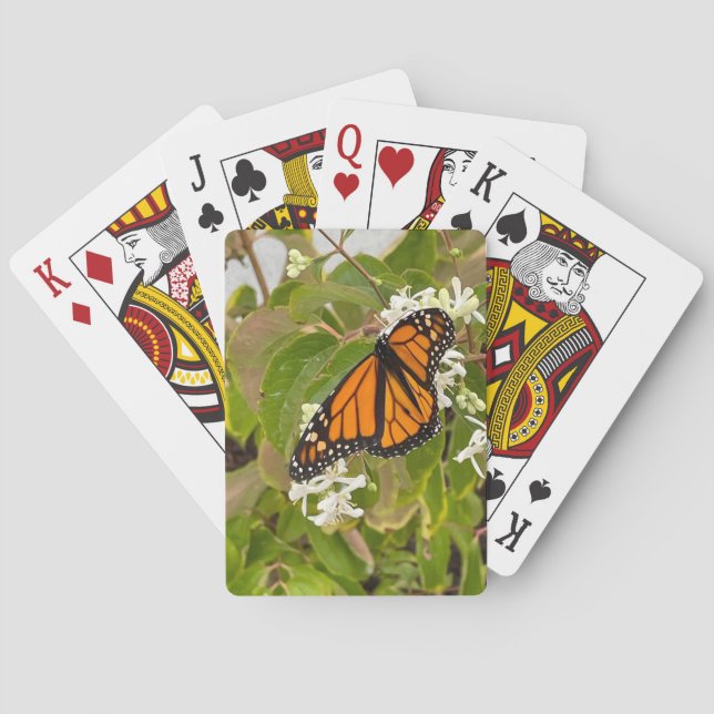 Monarch Butterfly Playing Cards (Back)