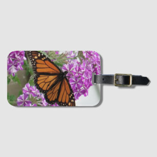 Monarch Butterfly Playing Cards Luggage Tag