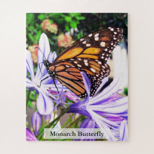 Monarch Butterfly Pollinating Insect 56 Pieces Jigsaw Puzzle