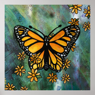Monarch Butterfly Poster