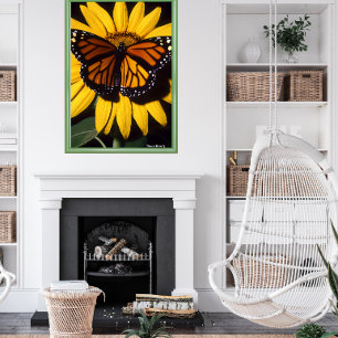 Monarch Butterfly  Poster