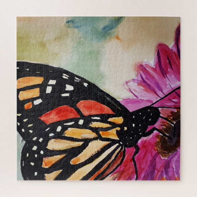 Monarch Butterfly Puzzle (Vertical)