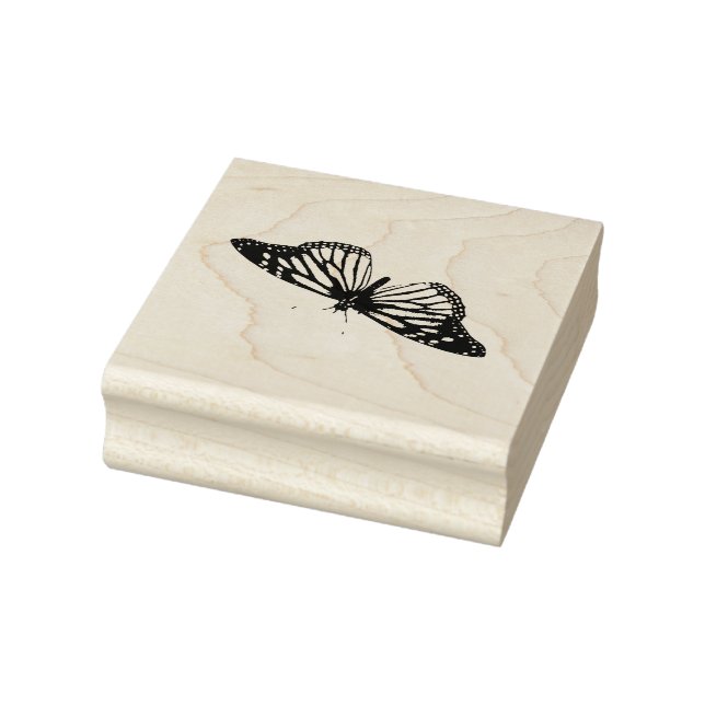 Monarch Butterfly Rubber Stamp (Stamp)