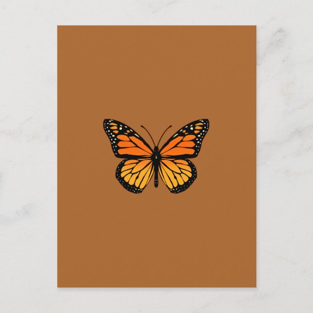 Monarch Butterfly Sensation Postcard (Front)