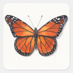 Monarch Butterfly Sticker
