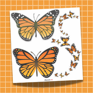 Monarch Butterfly Sticker Collection
