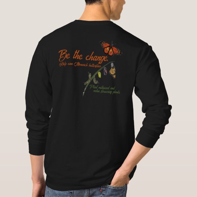 Monarch butterfly T-Shirt (Back)