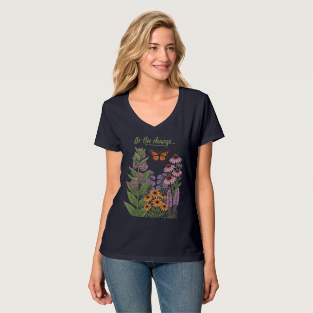 Monarch Butterfly T-Shirt (Front Full)