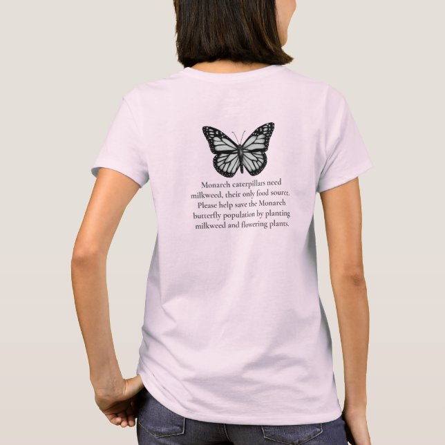 Monarch butterfly T-Shirt (Back)